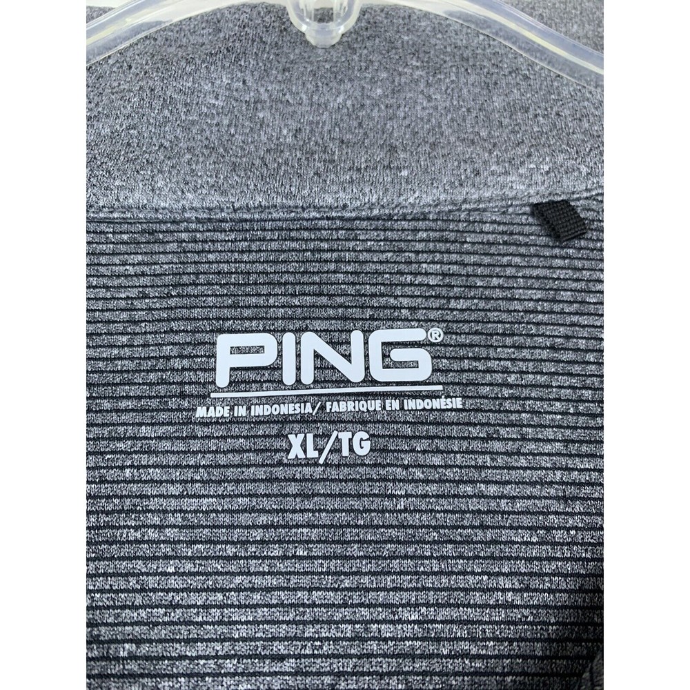 Ping Performance Sensorcool Quarter-Zip Gray Pull… - image 2